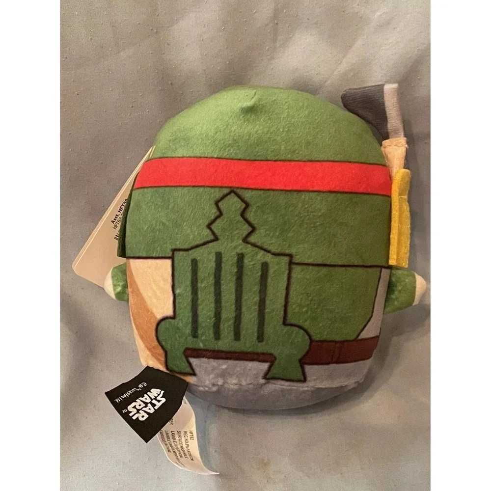 NEW Star Wars Boba‎ Fett Cuutopia Mattel Plush 5